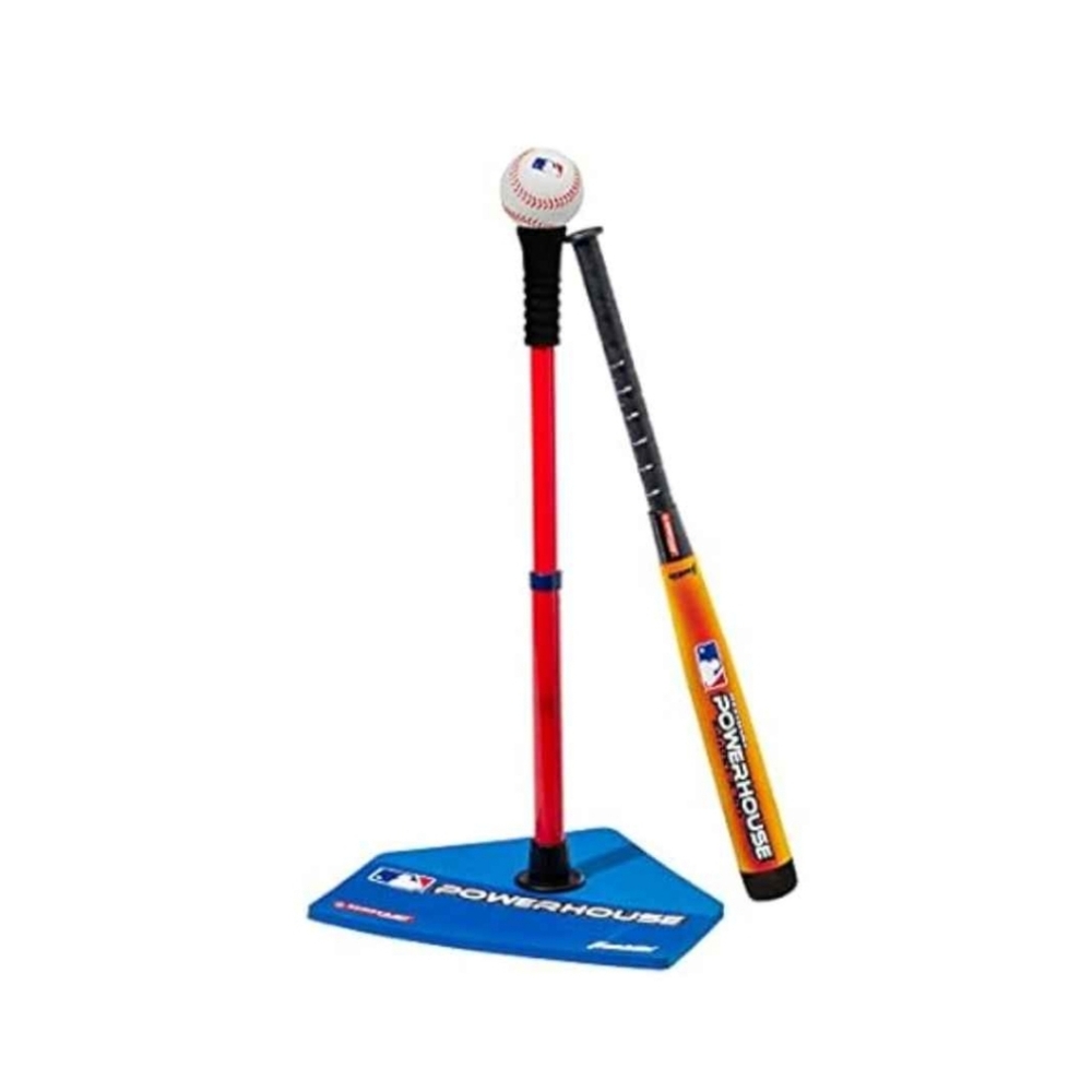 Franklin Sports MLB Adjust-A-Hit T-Ball Set Blue/Red